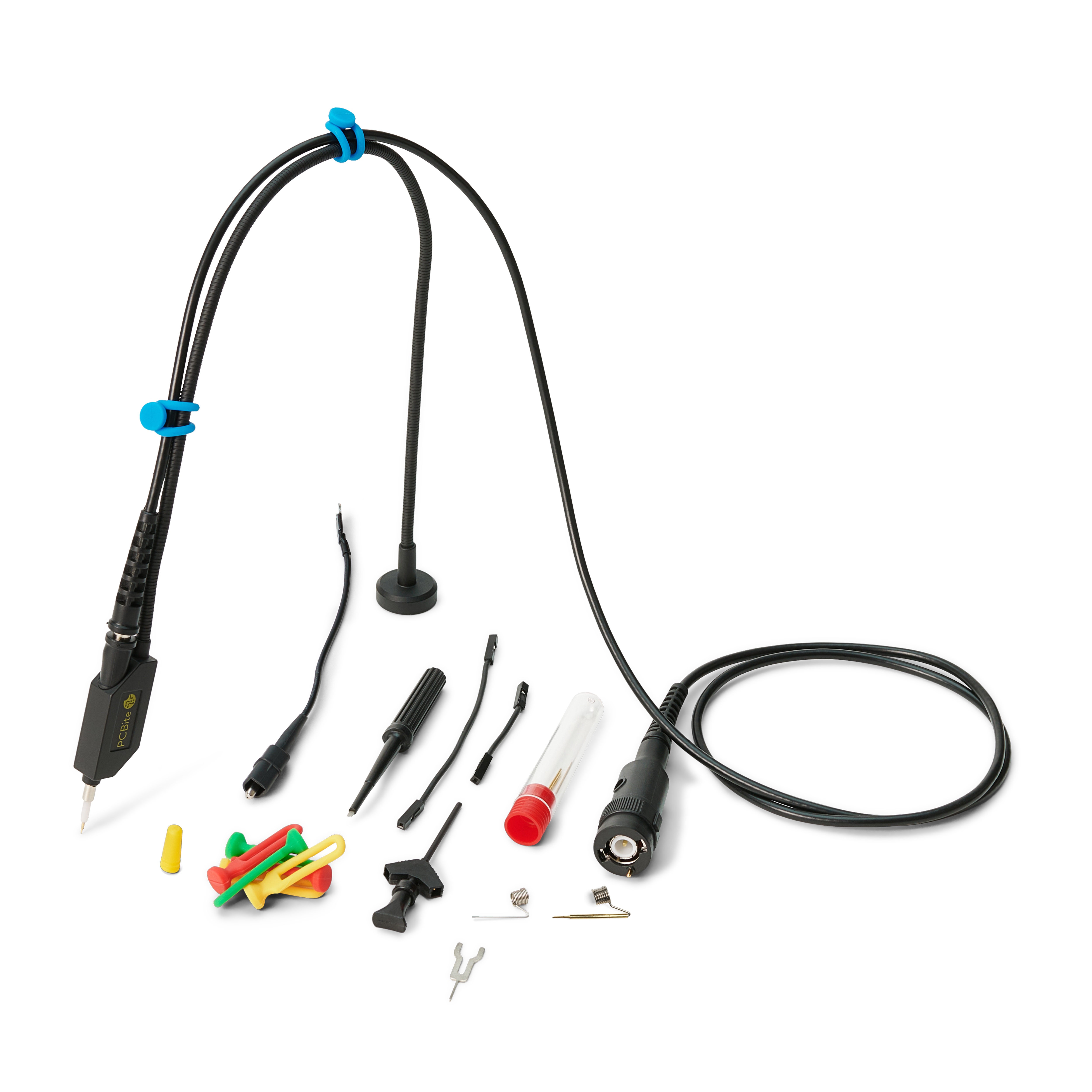 PCBite kit with 2x SQ500 500 MHz handsfree oscilloscope probes - 14
