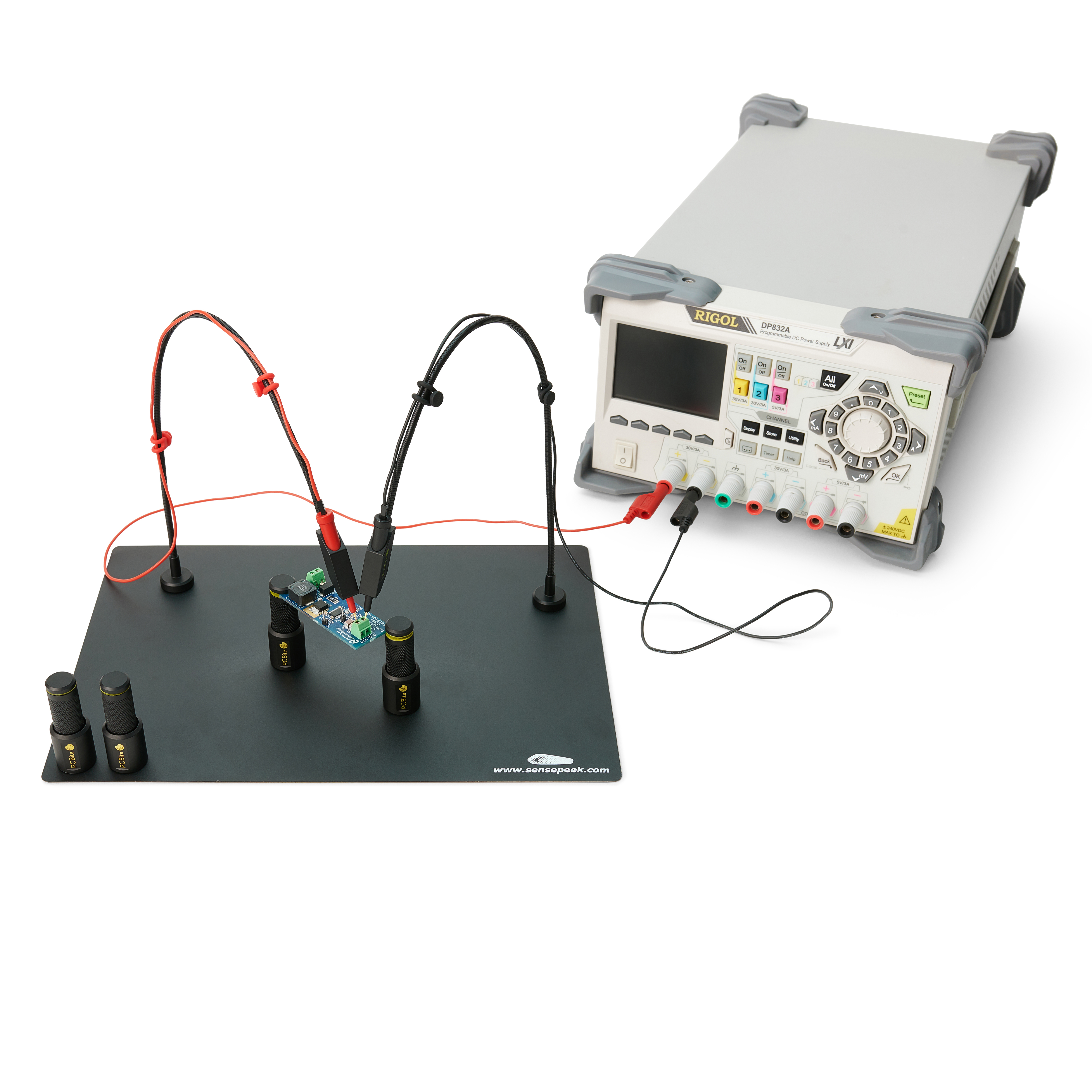 PCBite kit with 2x SQ350 350 MHz and 4x SQ10 handsfree probes - 4
