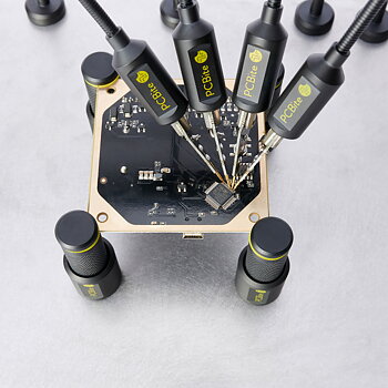 4x SP10 probes with test wires