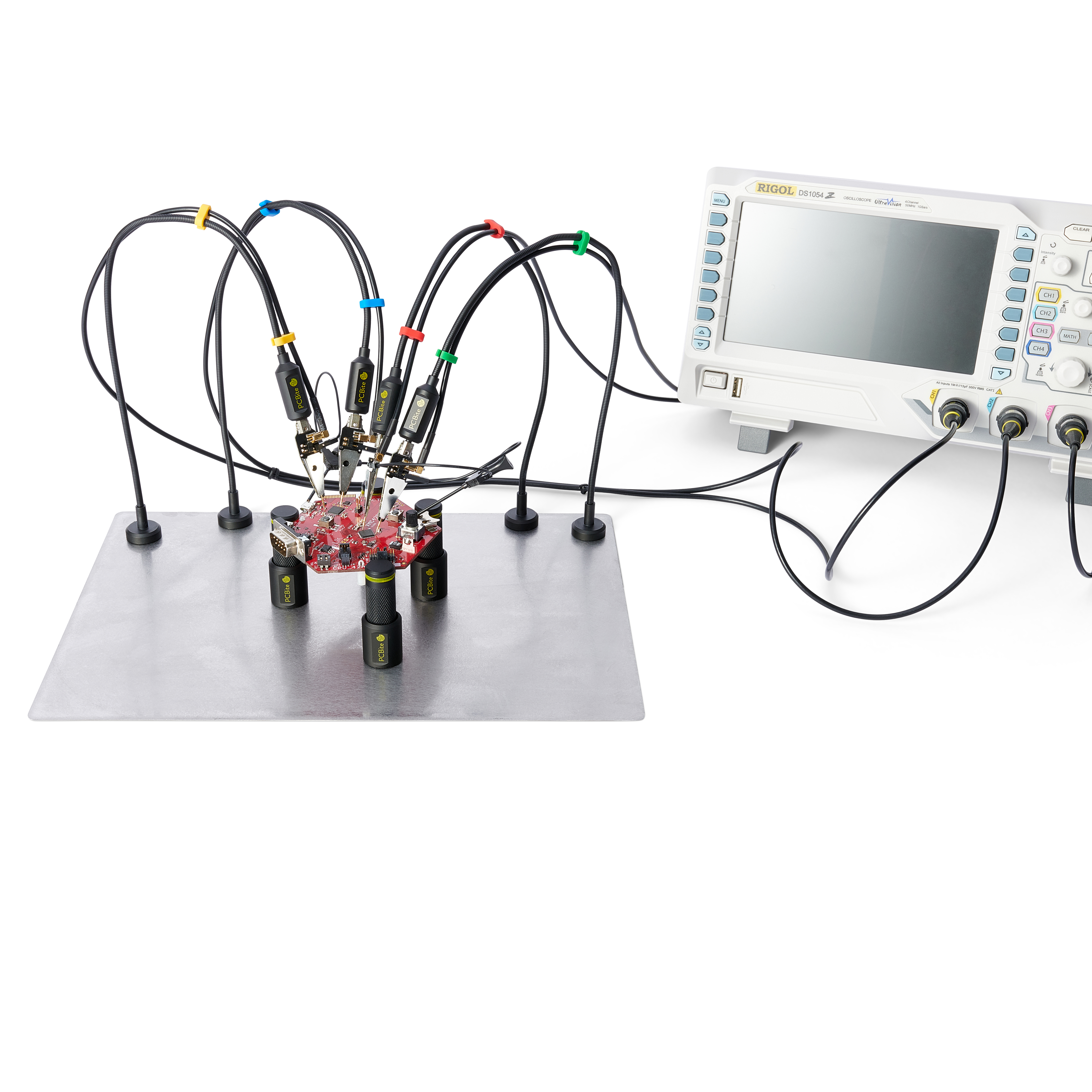 PCBite kit with 2x SP200 200 Mhz handsfree oscilloscope probes - 4
