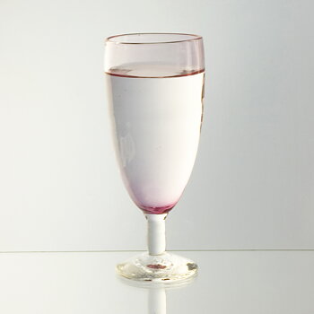 Champagne-/vinglas rosa