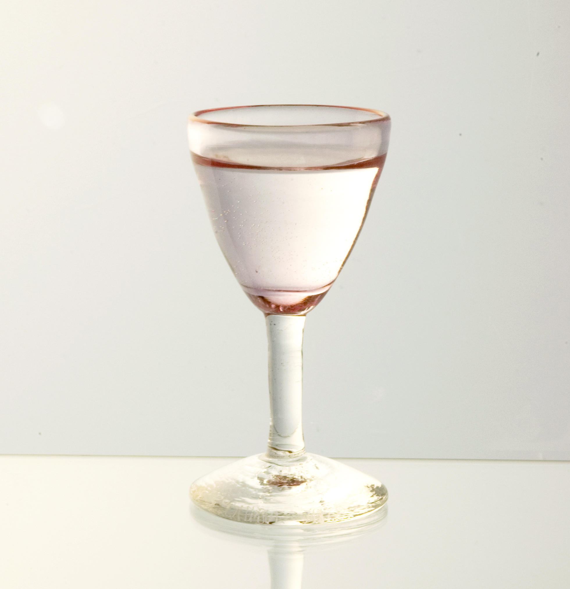 Snapsglas rosa