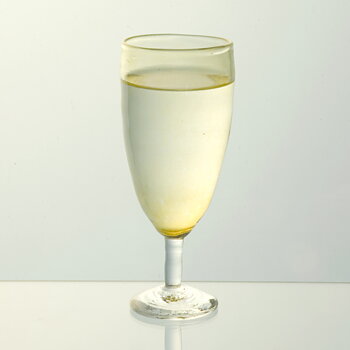 Champagne-/vinglas gul