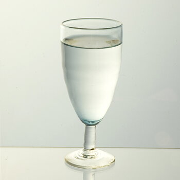 Champagne-/vinglas aqua