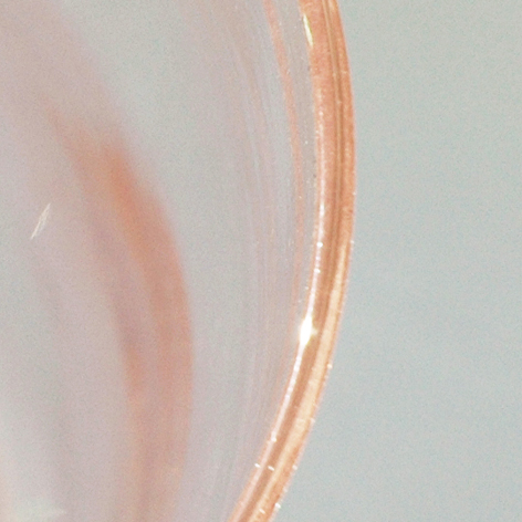 Champagne/wine glass apricot - 2