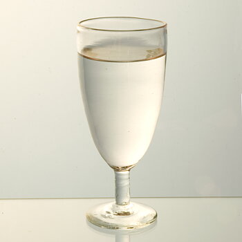 Champagne-/vinglas aprikos