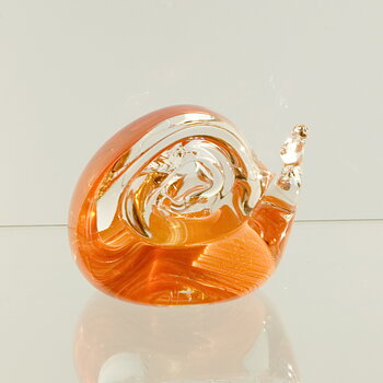Snigel, orange.