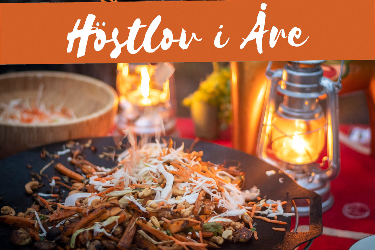 Outdoor cooking with Dalum Åre Höstlov 2. Thursday November 2nd