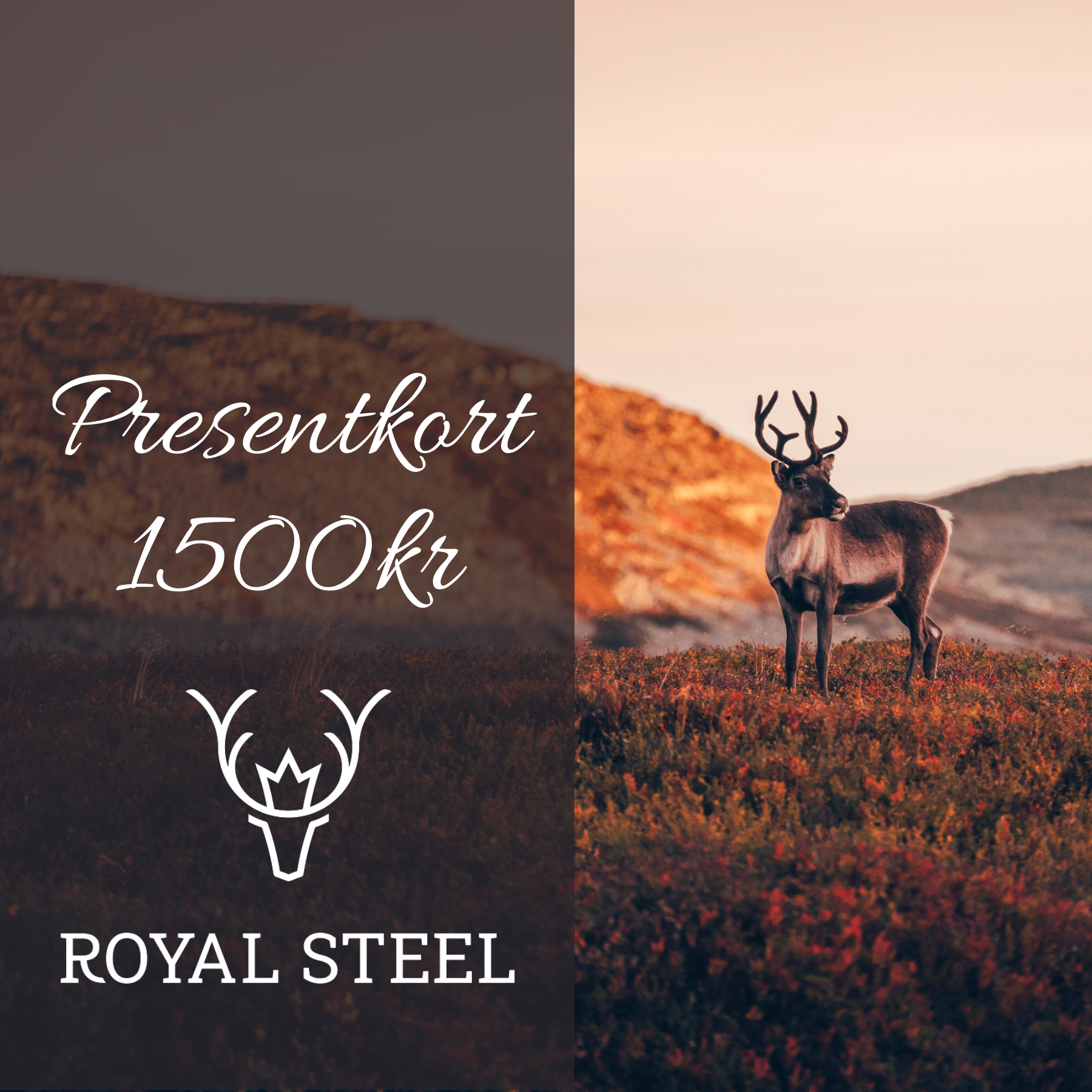 Presentkort 1500 kr