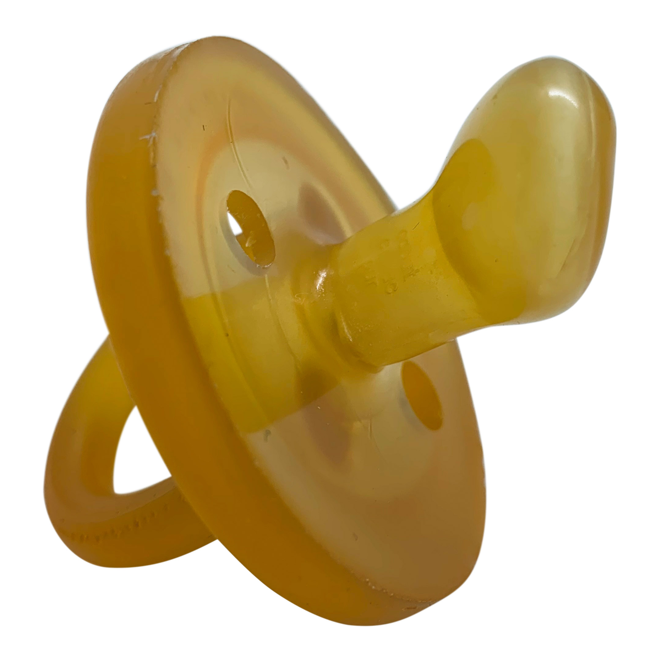 Organic pacifier, natural rubber, L, 12+ Virgel Shop