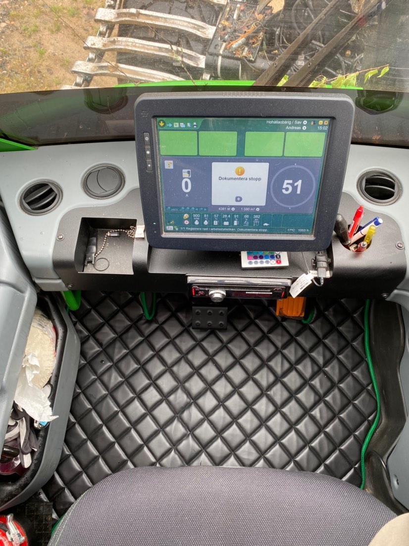 Floor mat John Deere E-G-serie - Diamond - 2