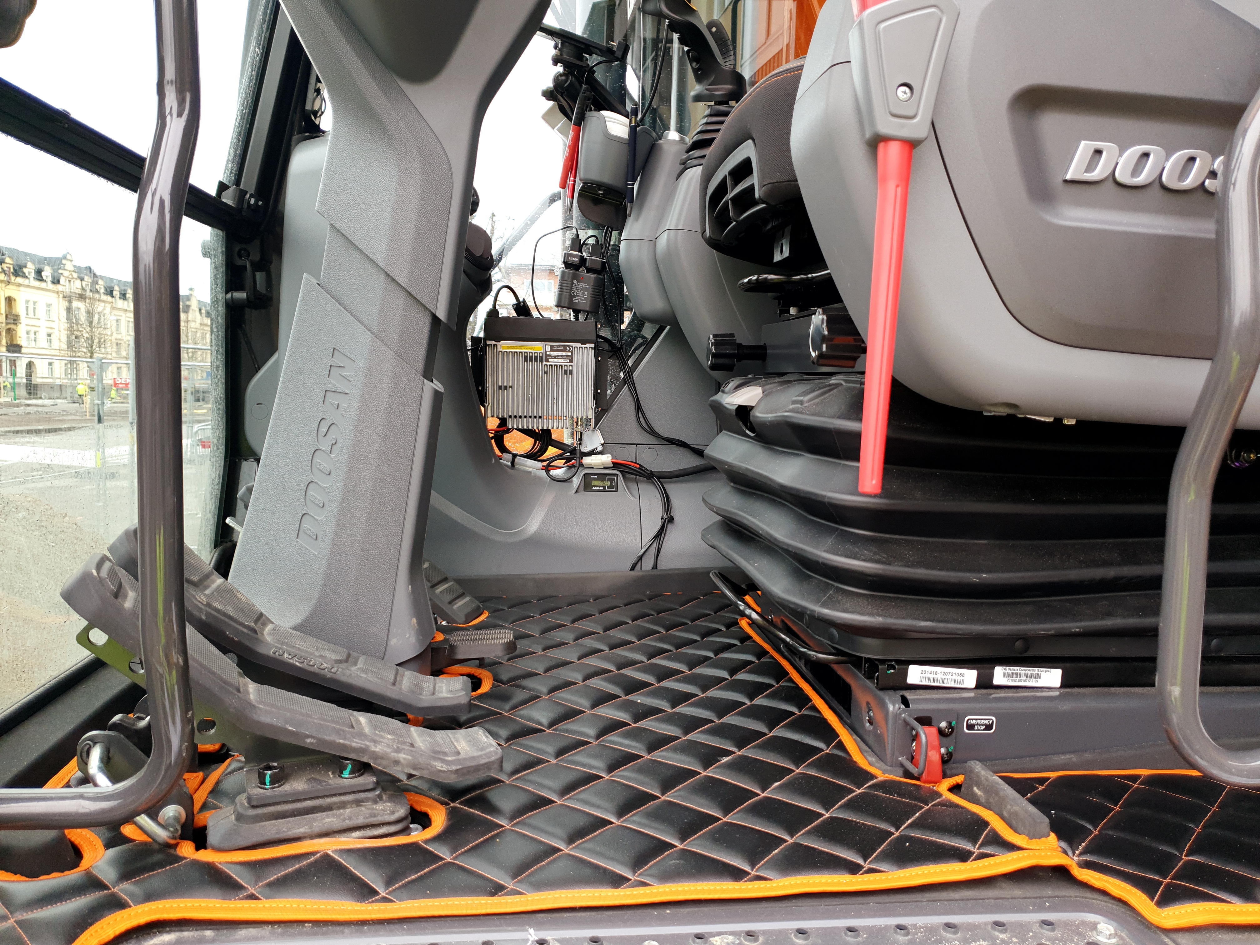 Golvmatta Doosan DX140-DX170W - 7 - Diamant - 3