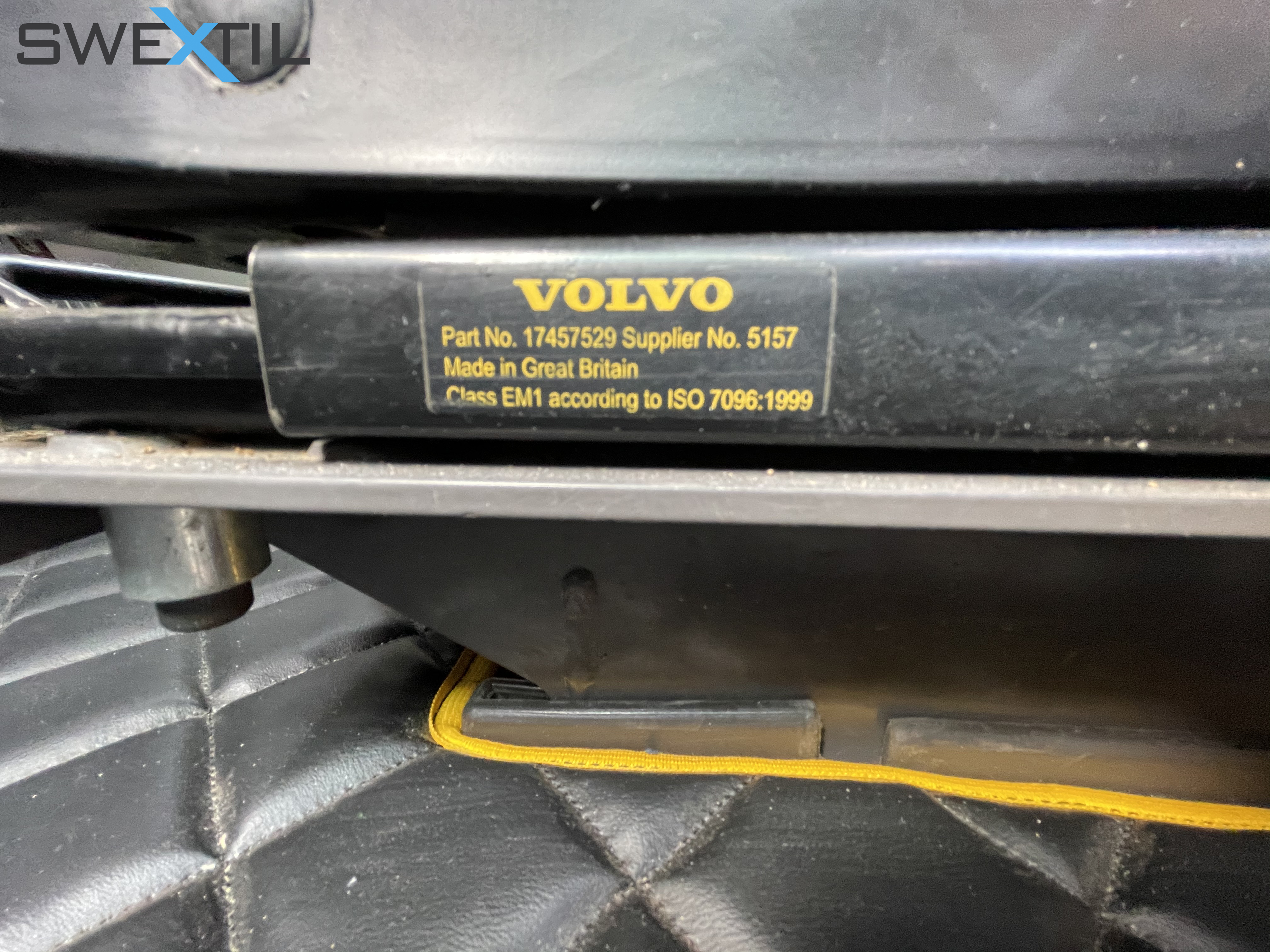 Stolsöverdrag: Volvo Dumper A25-A40 D-E-F-G - 5