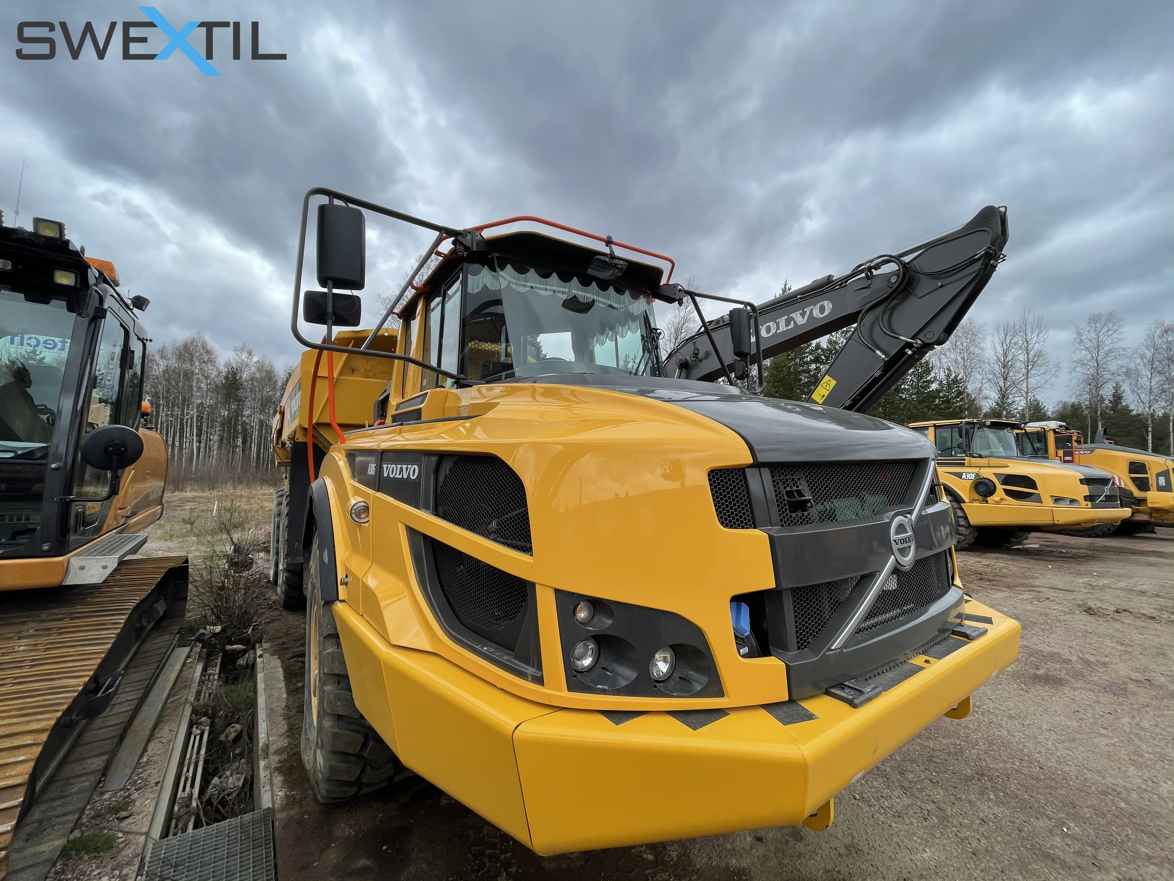 Framrutegardin Volvo Dumper A25-A40 D-E-F-G - 5