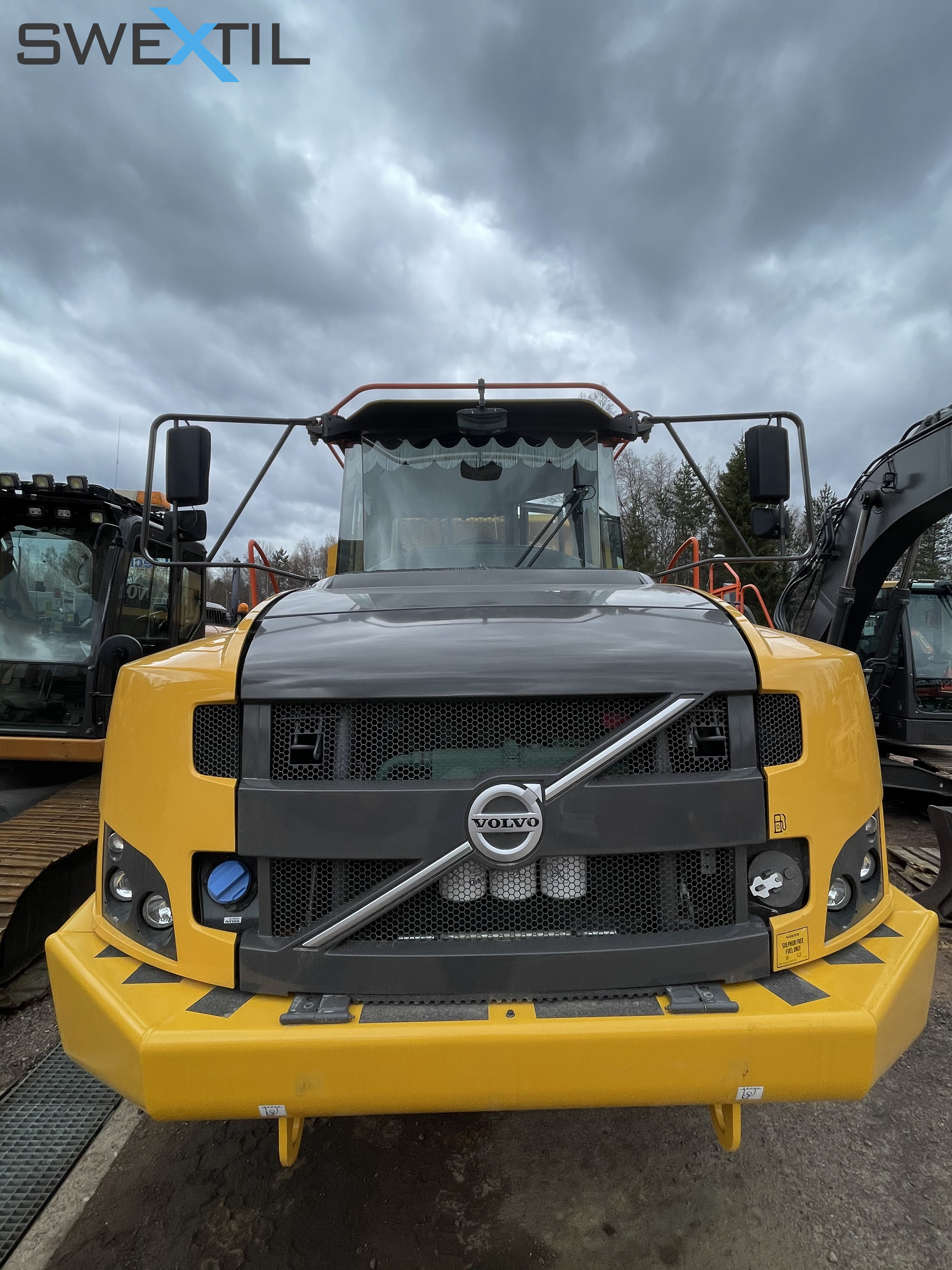 Framrutegardin Volvo Dumper A25-A40 D-E-F-G - 6