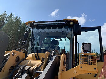 Kurvigframrutegardin Volvo L60-L350 F-G-H