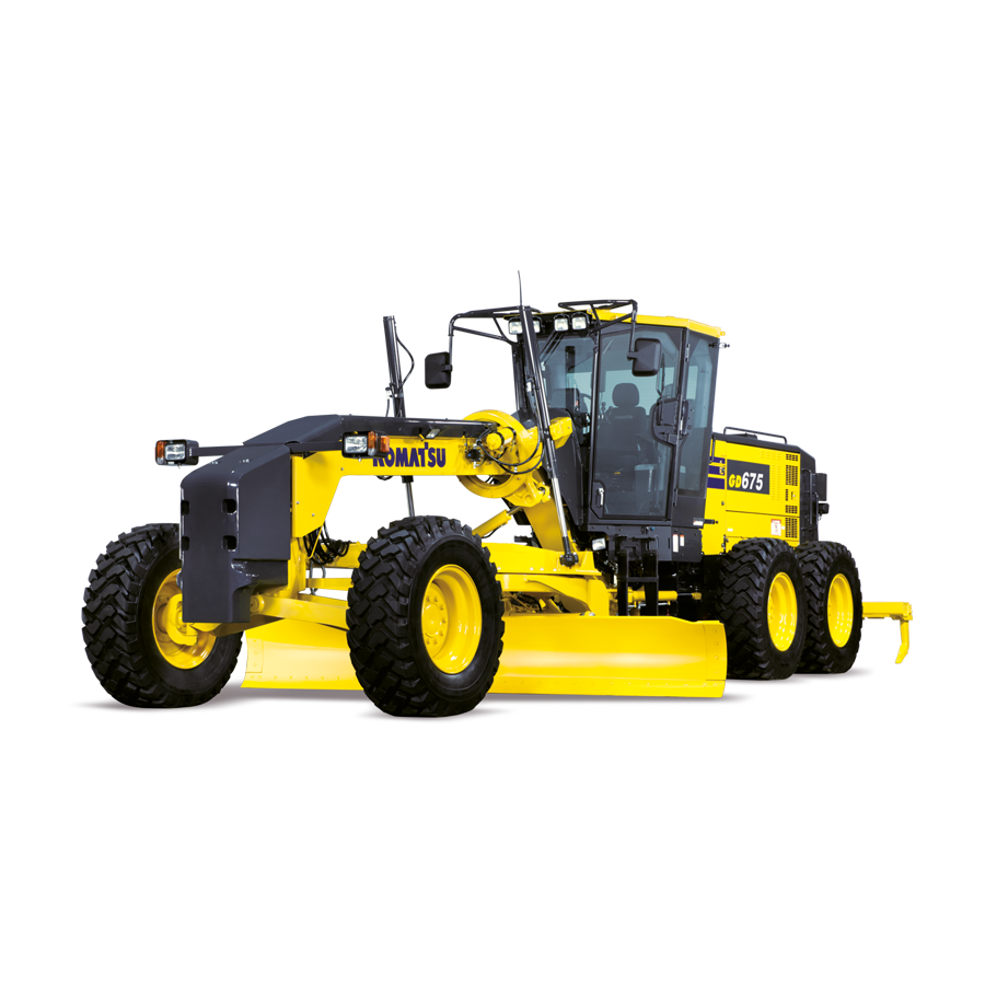 Komatsu GD675 -6-7