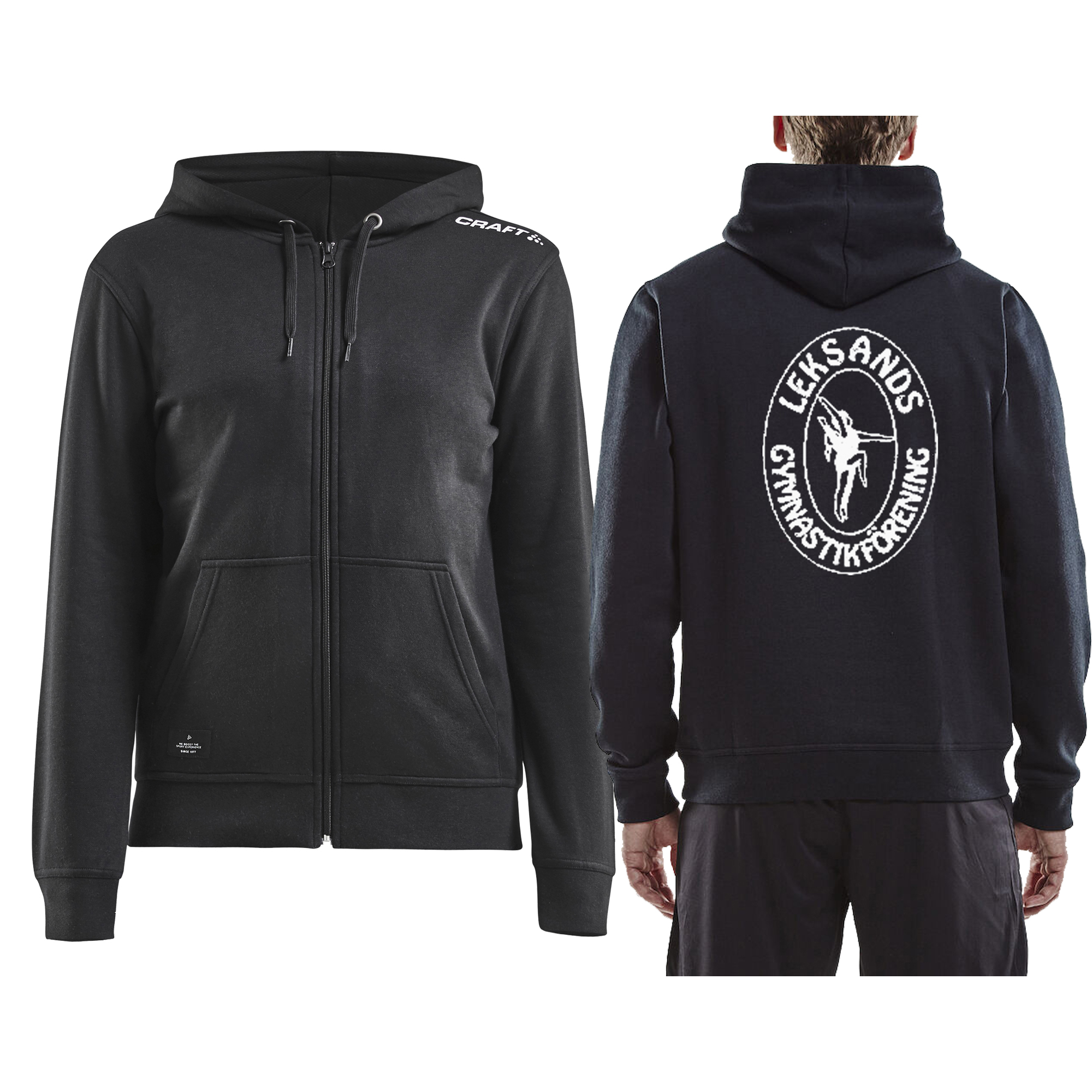 Craft Community Fz Hoodie M  (LEKSANDS GYMNASTIKFÖRENING)
