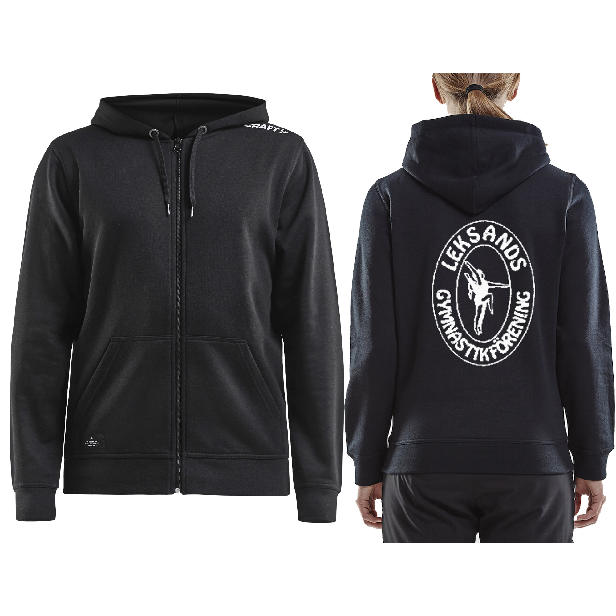 Craft Community Fz Hoodie W  (LEKSANDS GYMNASTIKFÖRENING)