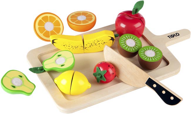 Tidlo Leksaksmat Frukt skärbräda