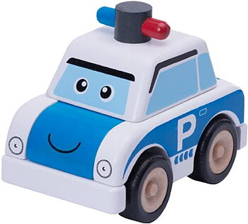 Wonderworld Polisbil - Bygg ihop och ta isär