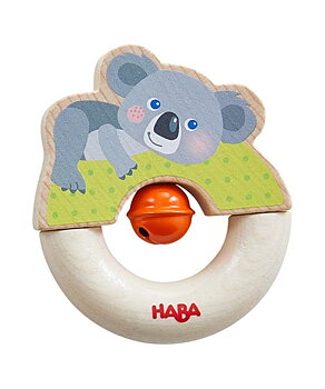 Haba Baby Skallra Koala trä
