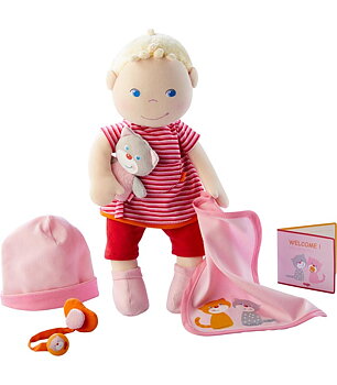 Haba Babydocka Jule med tillbehör