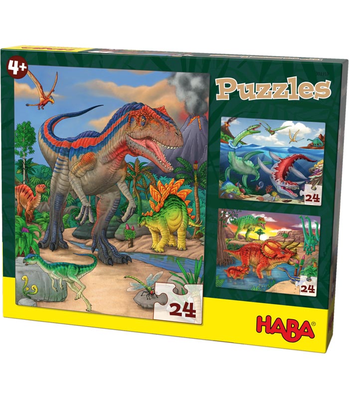 Haba Barnpussel Dinosaurs