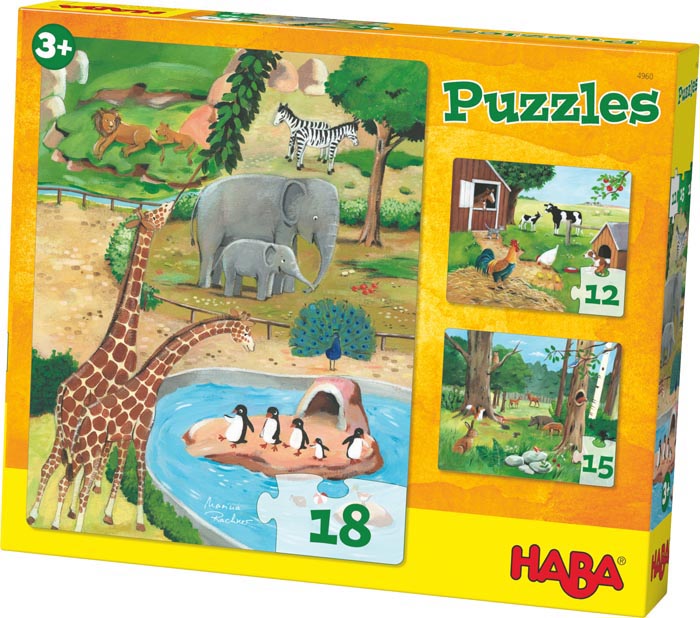 Haba Barnpussel Djur