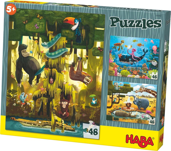Haba Barnpussel Djuren i världen