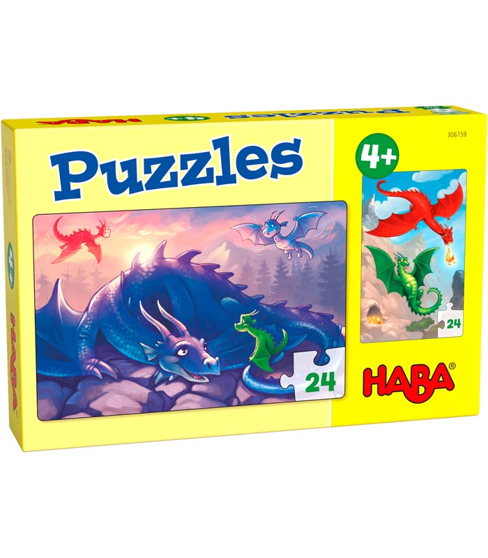 Haba Barnpussel Drakar