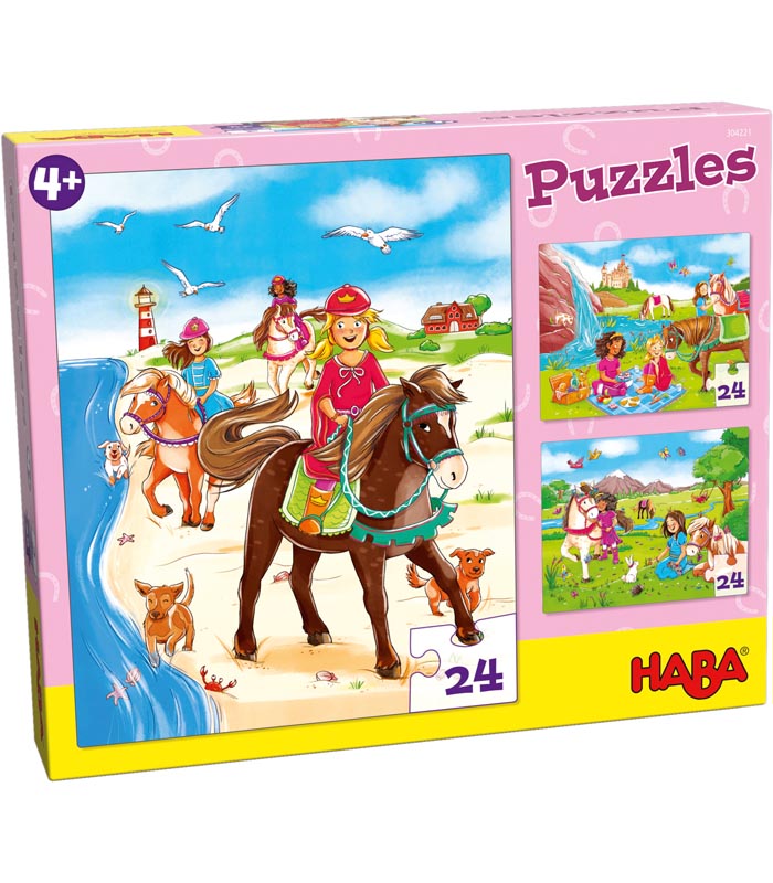 Haba Barnpussel Hästtjejer