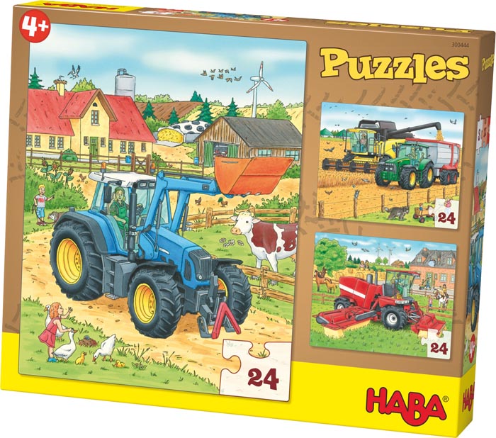 Haba Barnpussel Traktor