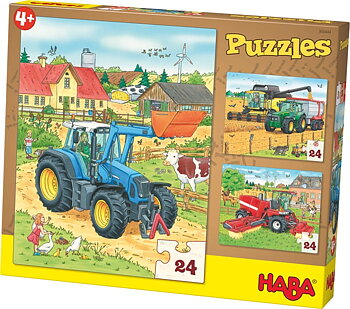 Haba Barnpussel Traktor