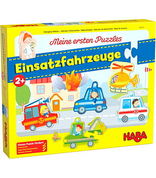 Haba Barnpussel Utryckningsfordon