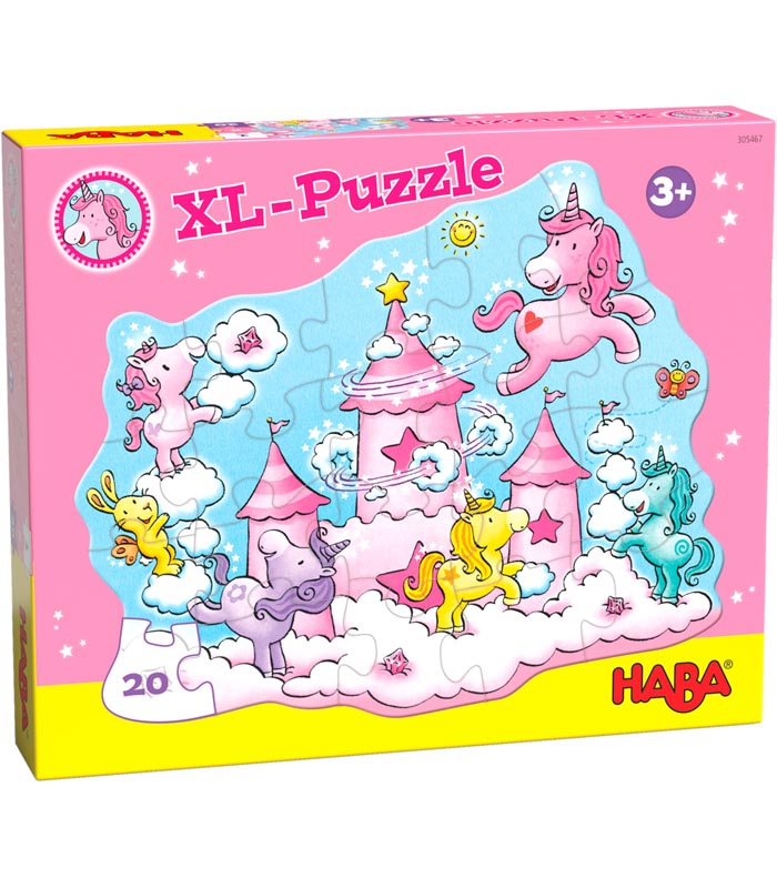 Haba Barnpussel XL Enhörningar
