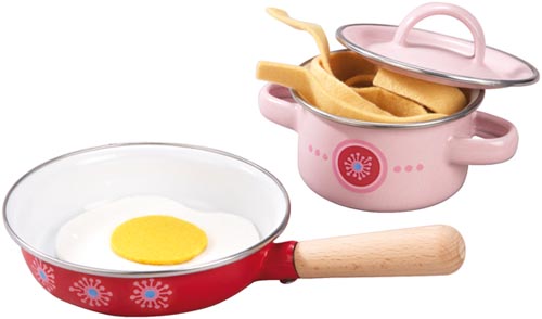 Haba Docktillbehör Mat set