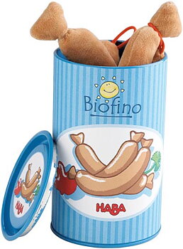Haba Leksaksmat Korv på burk