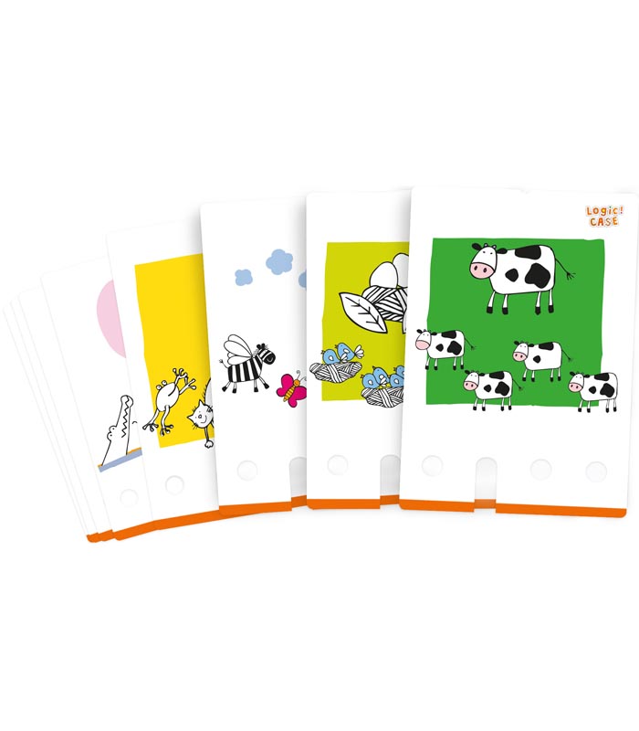 Haba Logic! CASE Extra kort - Djur 4+