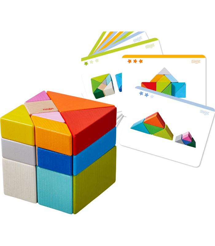 Haba Läggspel 3D Tangram Kub
