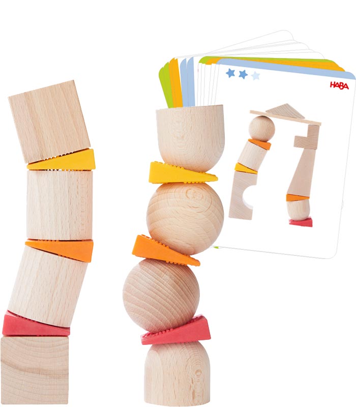 Haba Läggspel 3D Lutande Torn - Kulor