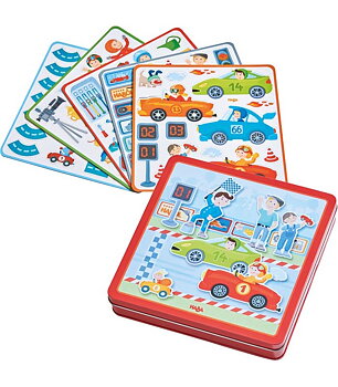 Haba Magnetisk leklåda Bilar