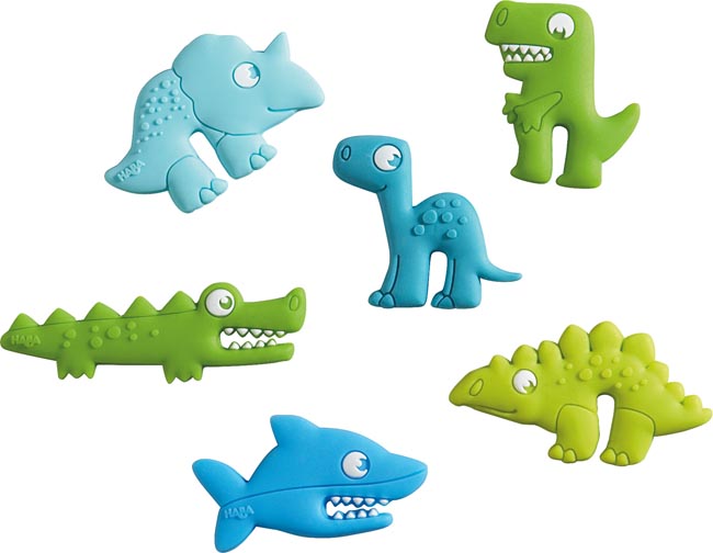 Haba Silikon Glasmarkör Dino
