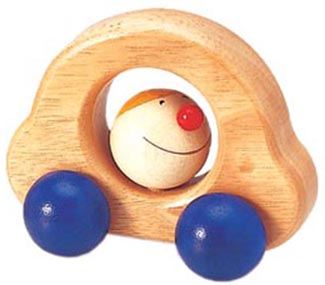 Pintoy Glad bil Blå