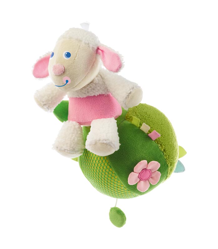 Haba Speldosa baby Lamm på boll