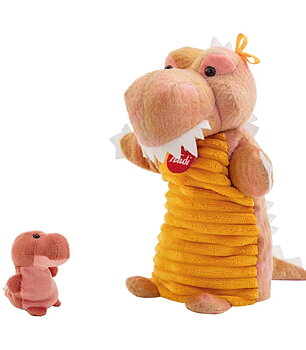 Trudi Handdocka & Fingerdocka Dinosaurie