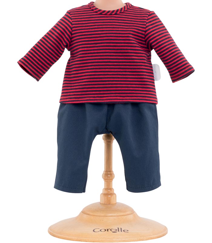 Corolle Dockkläder 36 Striped T-shirt & Pants