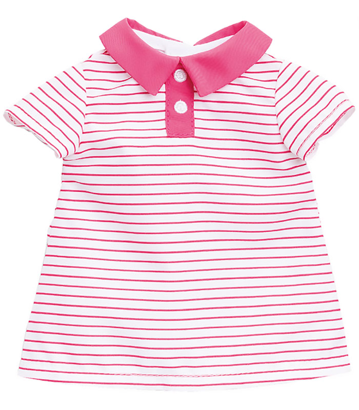Corolle Dockkläder 36M Polo Dress rosa