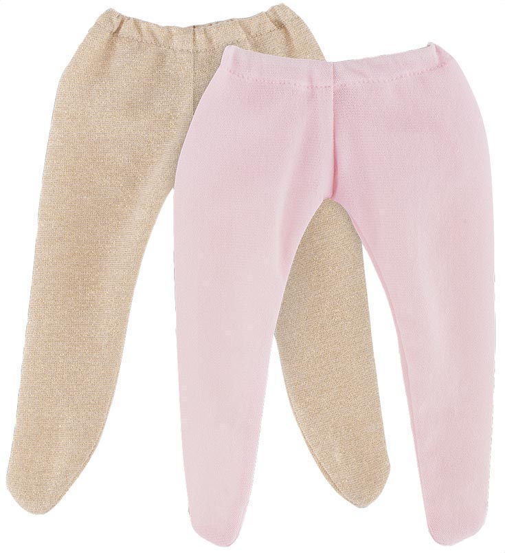 Corolle Dockkläder 36M Tights 2-p Golden & Pink