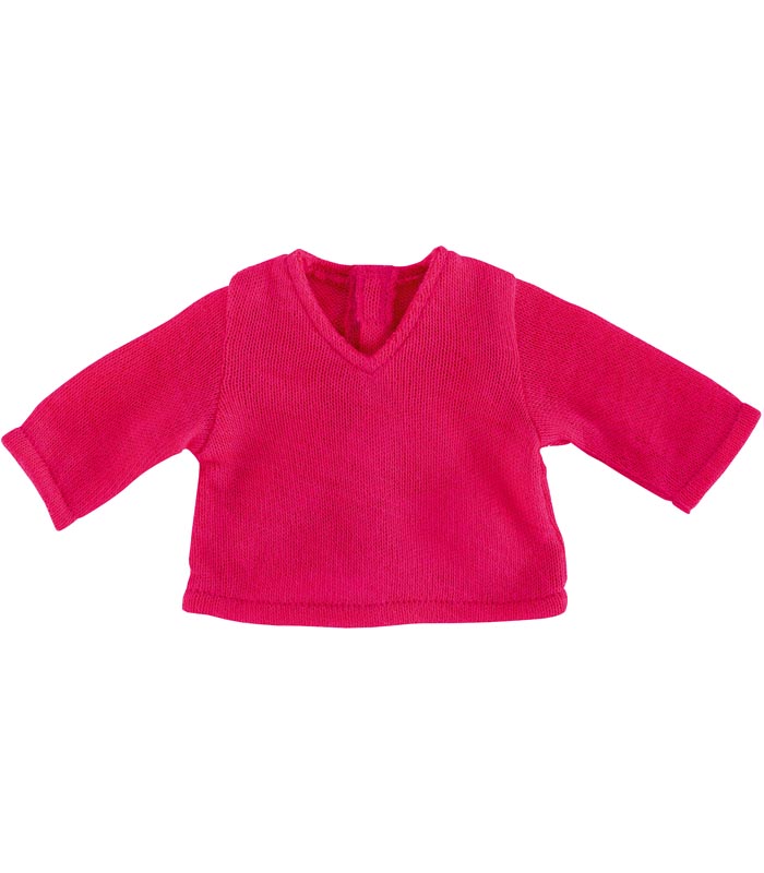 Corolle Dockkläder 36M V Neck Pullover Fuchsia